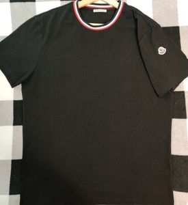 Moncler Stripped Collar Tshirt